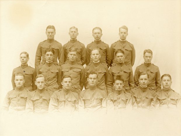 Officers of the Boys Battalion 1917