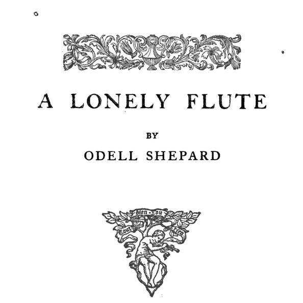 A Lonely Flute book