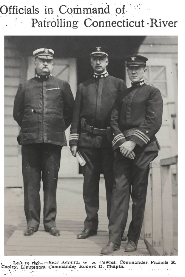 Officials in Command of Patrolling Connecticut River