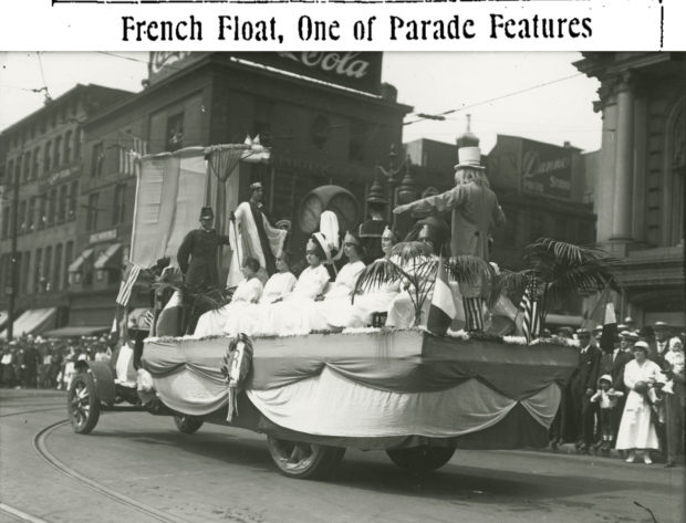 French Float, One of Parade Features