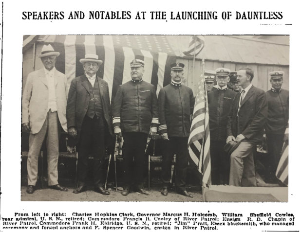 Speakers and Notables At The Launching of Dauntless