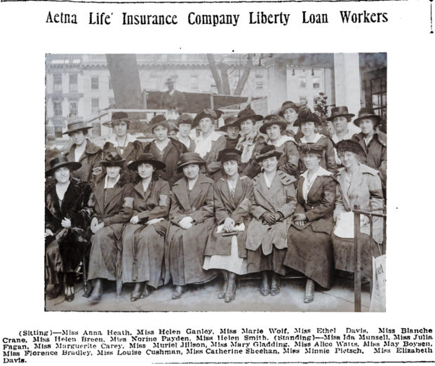 Aetna Life Insurance Company Liberty Loan Workers