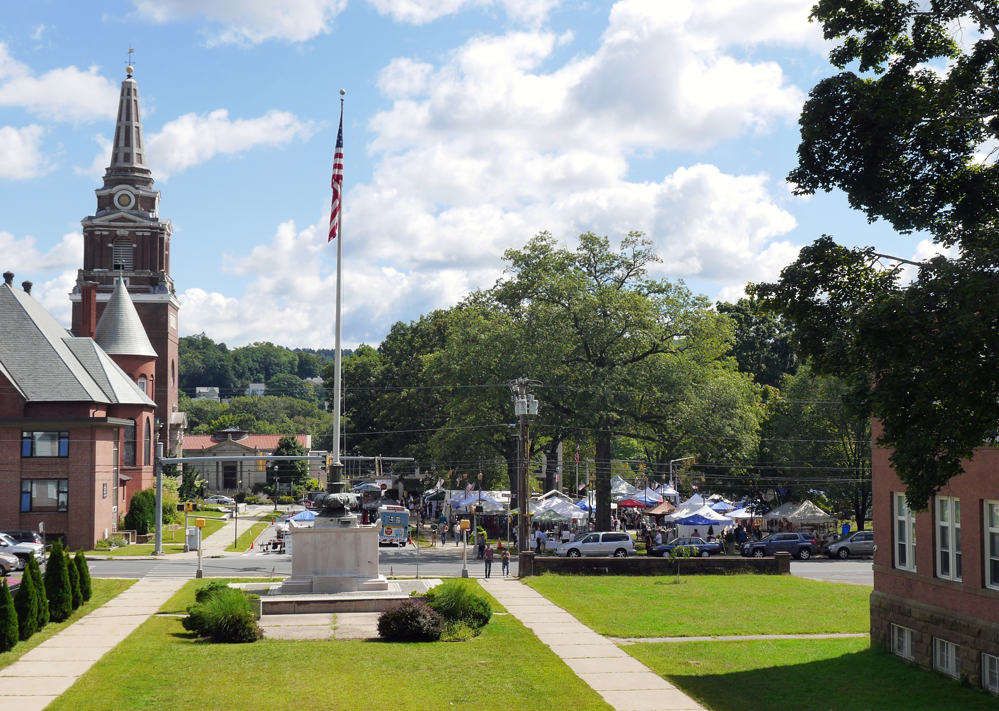 Naugatuck's Great War Monument Damaged, Restored - Connecticut in World War  1